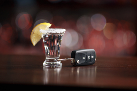 Alcohol and car Keys